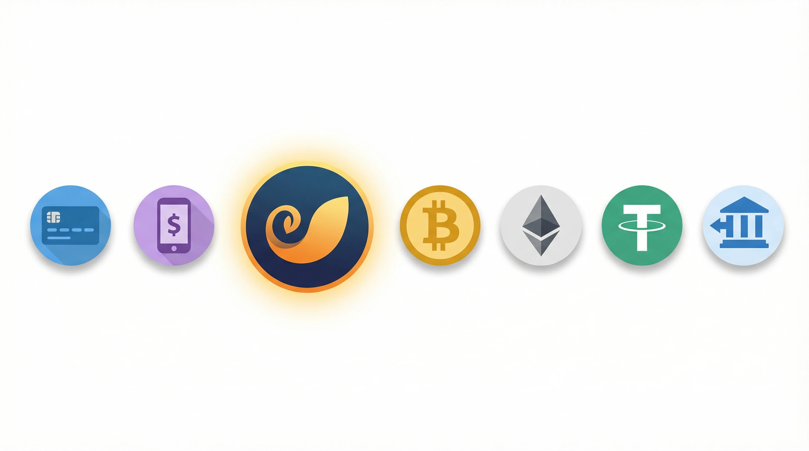 多种支付方式图标